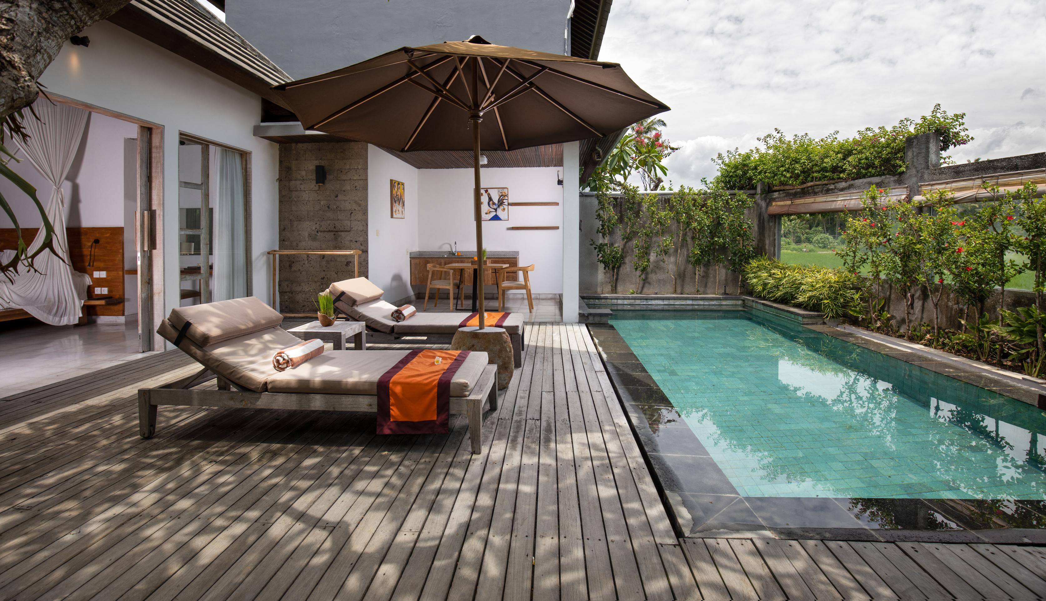 Villa Kayu Lama Убуд Екстериор снимка